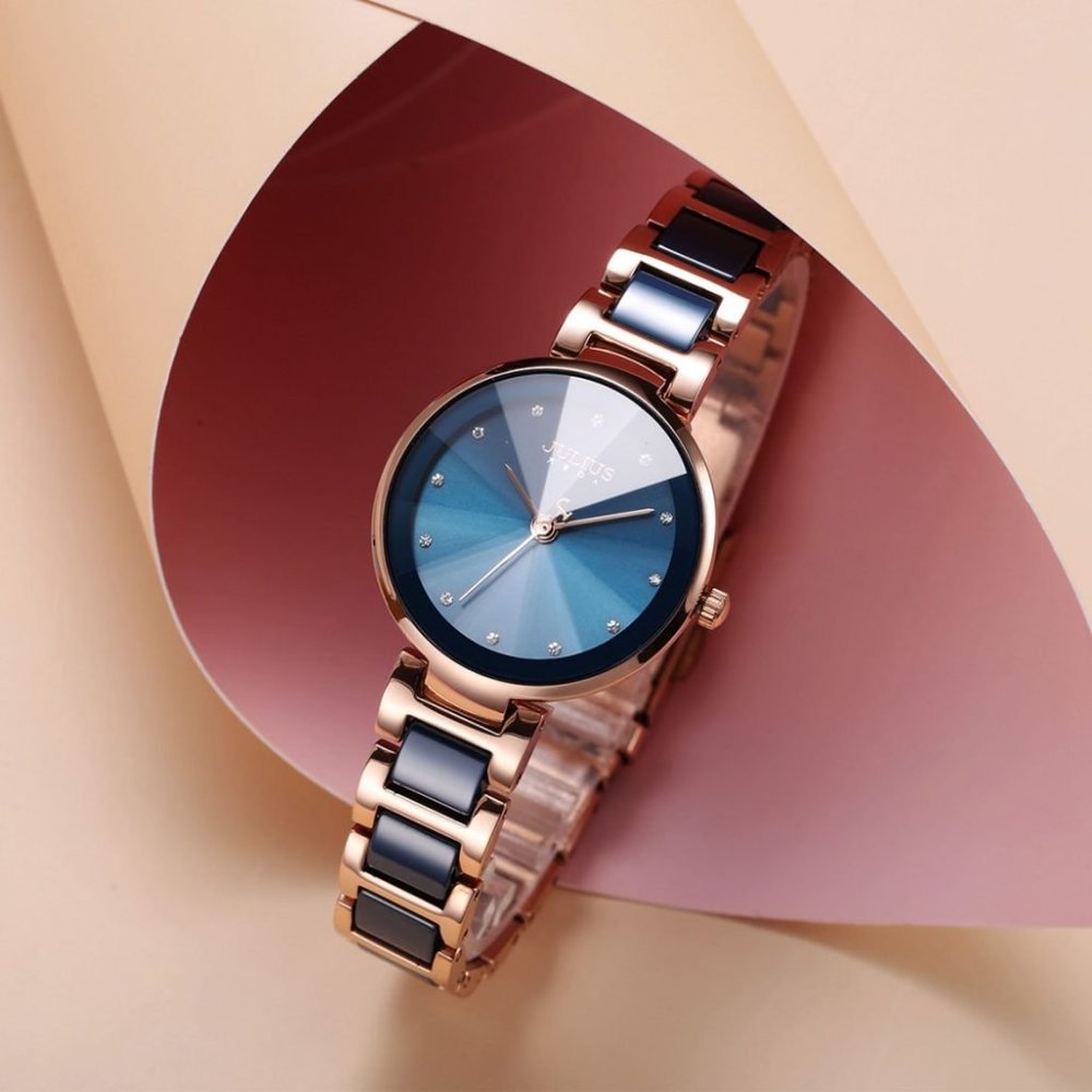julius watch korea design ceramic band